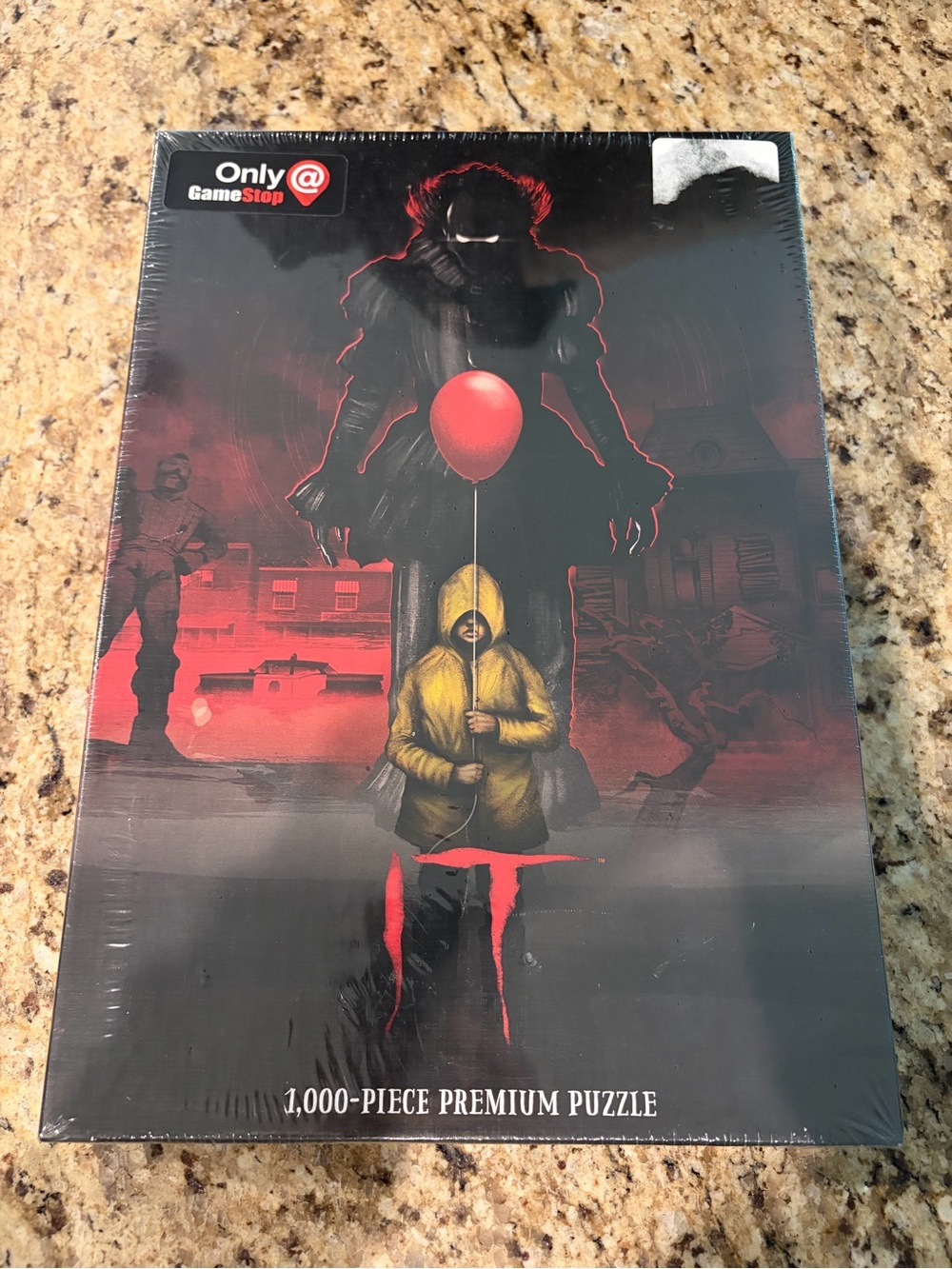 IT 1,000-Piece Premium Puzzle - Red/Black Design (GameStop Exclusive)